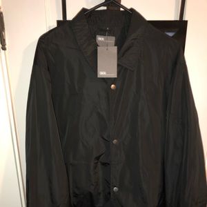 ASOS Men’s Black Coaches Jacket XXXL
